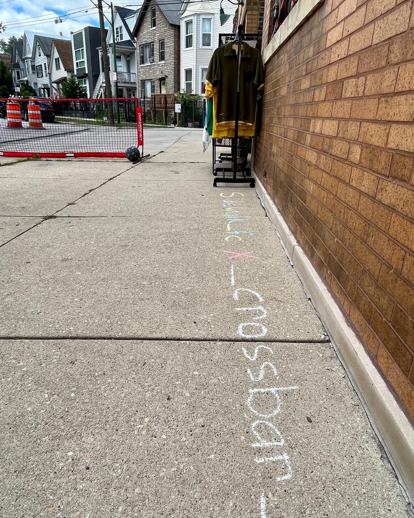 One of the first Street Sales / Sidewalk FC and Crossbar 