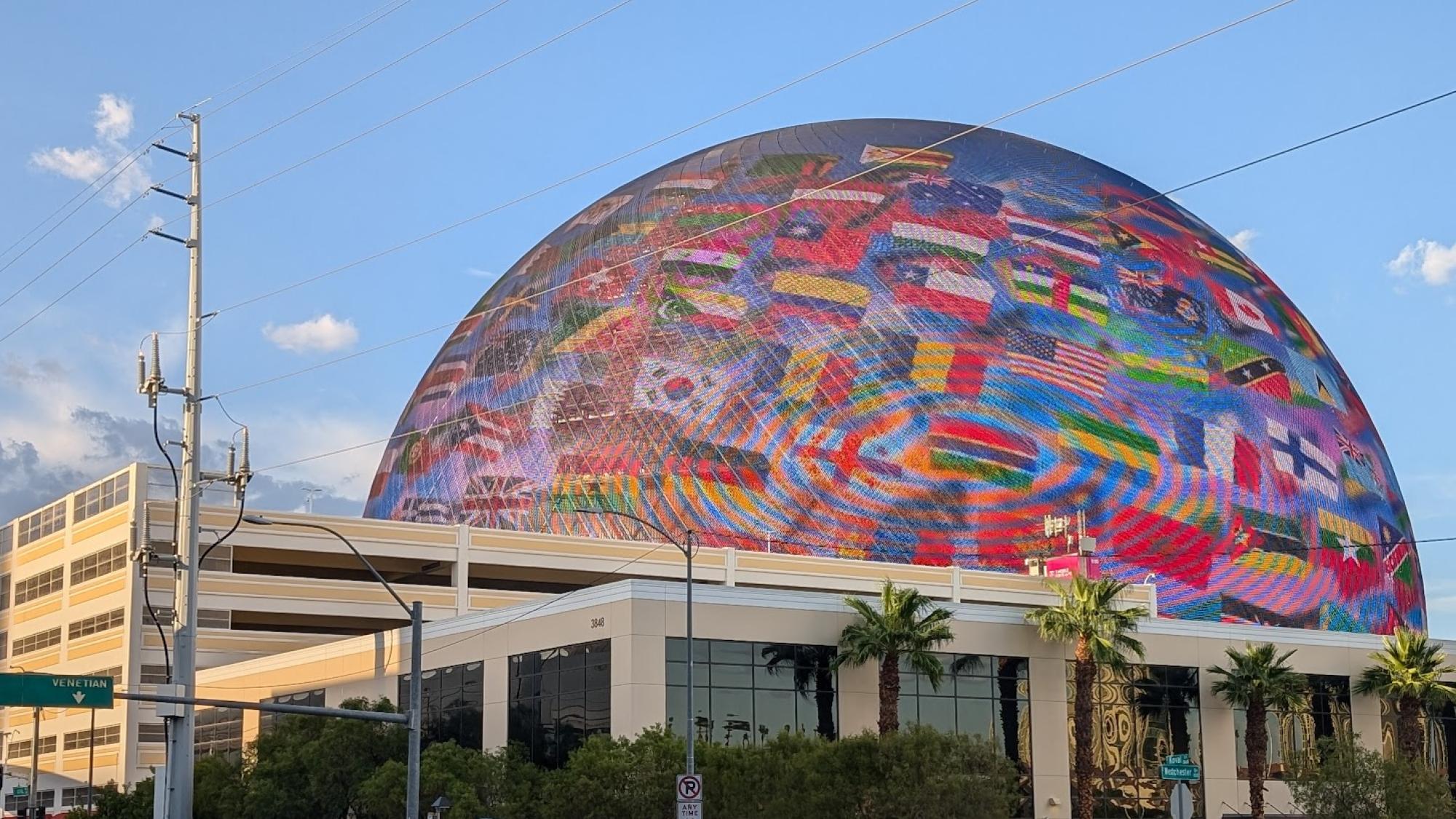 Las Vegas Sphere: Largest Football Ever?